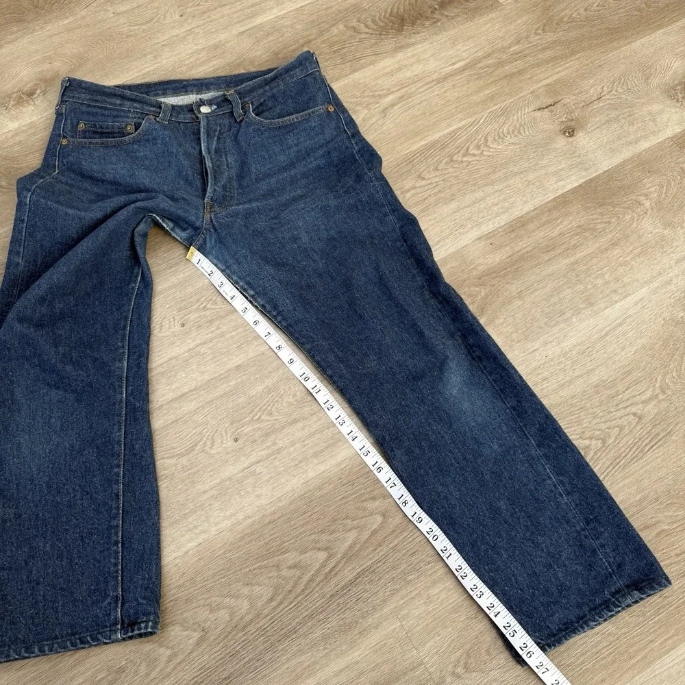 Vintage 80s Levis 501 0000 XX Jeans Made in USA Button 524 Denim Actual 32x26.5